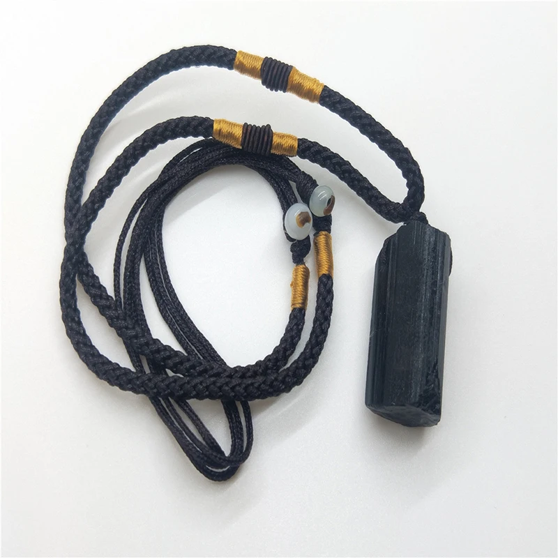 Fashion Crystal Gem Healing Stone Black Tourmaline Stone Pendant Necklace Crystal Gem Specimen
Fashion Crystal Gem Healing Stone Black Tourmaline Stone Pendant Necklace Crystal Gem Specimen