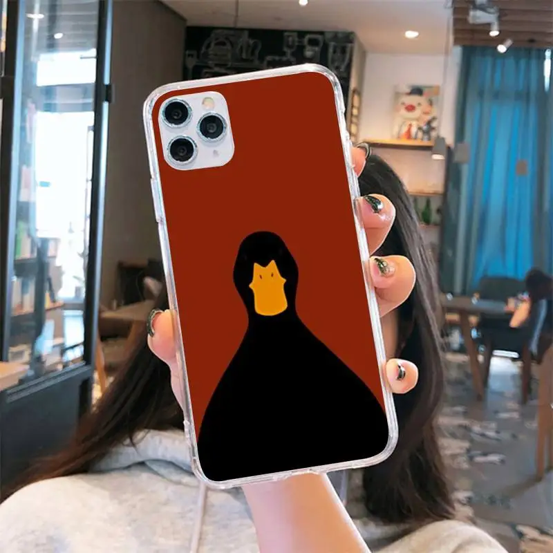 Duck cute funny Phone Case Transparent for iPhone 6 7 8 11 12 s mini pro X XS XR MAX Plus cover funda shell
Duck cute funny Phone Case Transparent for iPhone 6 7 8 11 12 s mini pro X XS XR MAX Plus cover funda shell