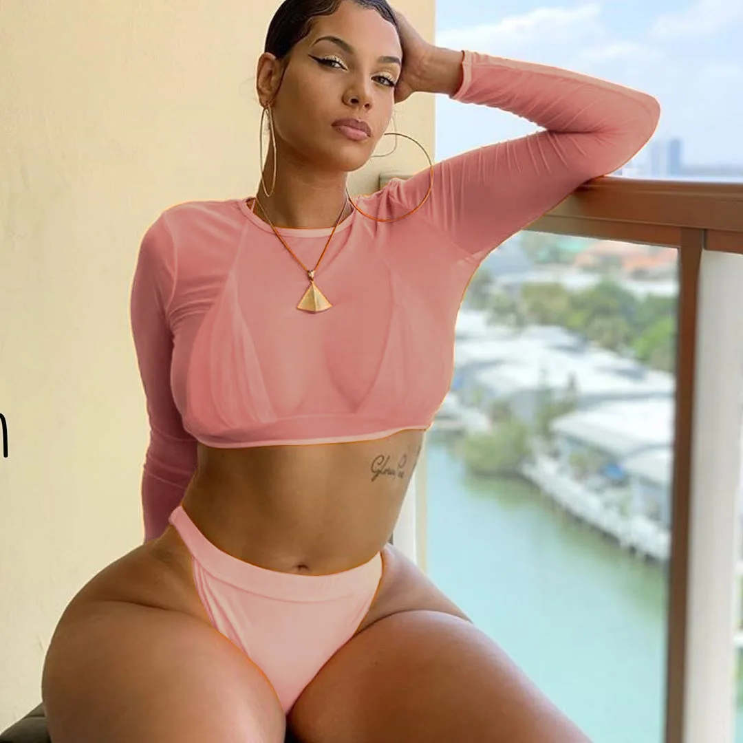 2020 European And American New Swimsuit Sexy Bikini Three - Piece Bikini Set + Blouse Female Muslim Fashion Swimwear Uimapuvut
2020 European And American New Swimsuit Sexy Bikini Three - Piece Bikini Set + Blouse Female Muslim Fashion Swimwear Uimapuvut