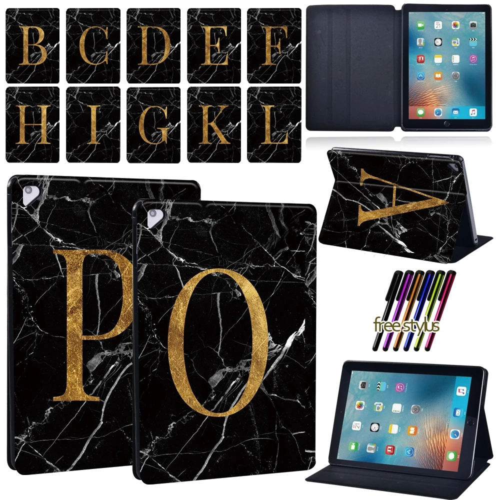 Tablet Case for Apple IPad Air 1/2/3/iPad Pro 9.7/2nd Gen/(2018) 1st Gen/(2020)2nd Gen 26 Letter Leather Protective Case+Stylus
Tablet Case for Apple IPad Air 1/2/3/iPad Pro 9.7/2nd Gen/(2018) 1st Gen/(2020)2nd Gen 26 Letter Leather Protective Case+Stylus