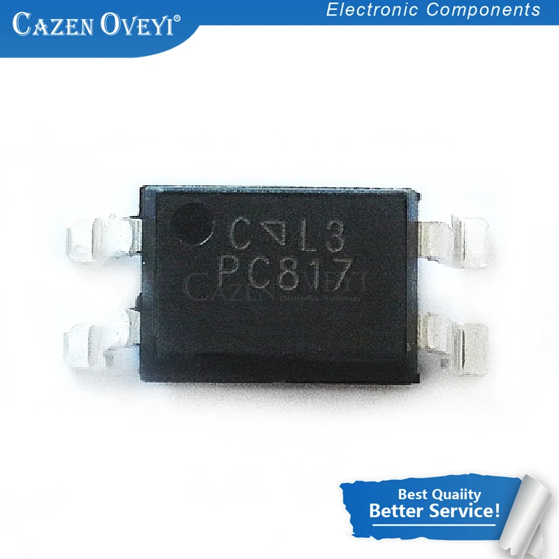 100 шт./лот SMD optocoupler EL817C (PC817) EL817S C SOP 4 в наличии|Интегральные схемы| |