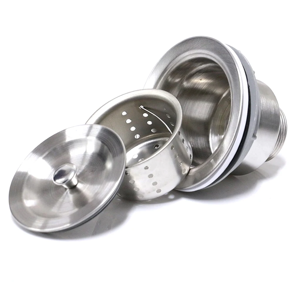 Filter Waste Basket Stainless Steel Household Removable Easy Install Basin Stopper Sink Drainer Kitchen Accessories Garbage Deep
Filter Waste Basket Stainless Steel Household Removable Easy Install Basin Stopper Sink Drainer Kitchen Accessories Garbage Deep