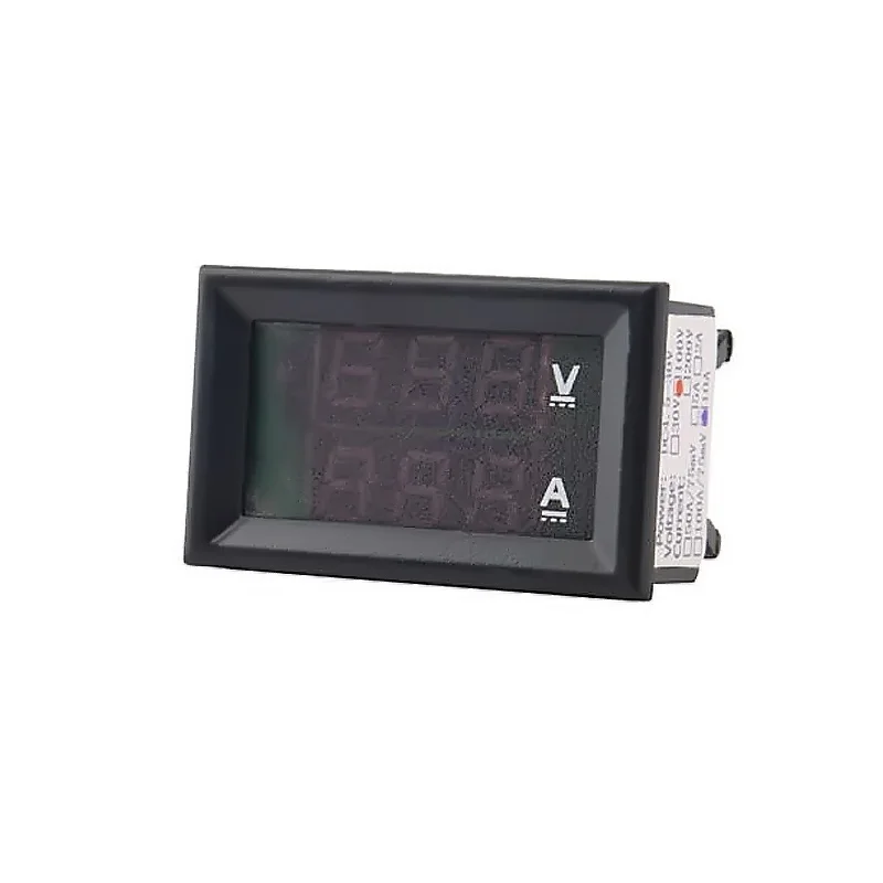 DC 100V 10A Voltmeter Ammeter Blue Red LED Amp Dual Digital Volt Meter Gauge Voltage Detector Current Meter Panel Home Accessory
DC 100V 10A Voltmeter Ammeter Blue Red LED Amp Dual Digital Volt Meter Gauge Voltage Detector Current Meter Panel Home Accessory