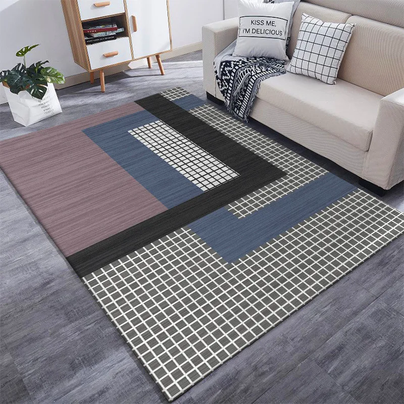 Light Luxury Rug Northern European-Style Plaid Panel Carpet Living Room Bedroom Bed Blanket Kitchen Bathroom Floor Mat
Light Luxury Rug Northern European-Style Plaid Panel Carpet Living Room Bedroom Bed Blanket Kitchen Bathroom Floor Mat