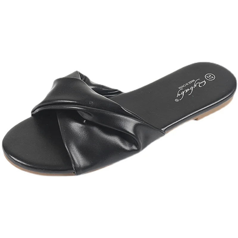 Shoes Woman 2021 Slippers Summer Low Pantofle Rubber Flat Soft New Rome PU Slides Basic Flat Shoes Female Womens Slippers Outdoo 
Shoes Woman 2021 Slippers Summer Low Pantofle Rubber Flat Soft New Rome PU Slides Basic Flat Shoes Female Womens Slippers Outdoo