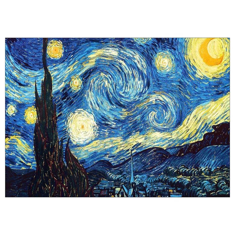 Full Drill DIY 5D Diamond Painting Embroidery Starry Night Cross Craft Stitch Kit For Living Room Bedroom Home Decoration
Full Drill DIY 5D Diamond Painting Embroidery Starry Night Cross Craft Stitch Kit For Living Room Bedroom Home Decoration
