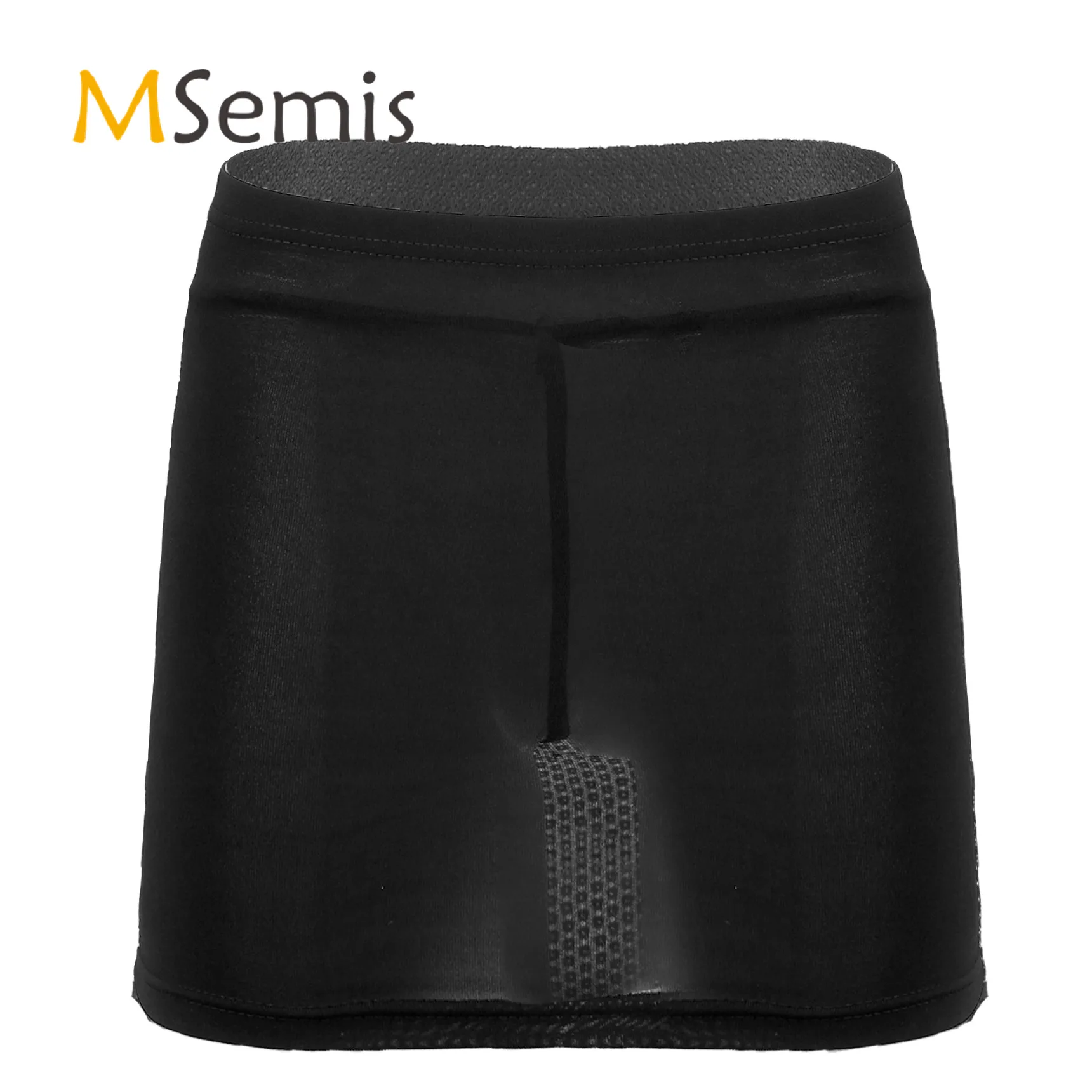 Sexy Womens See-through Mesh Back Babydoll Miniskirt Ladies Solid Color Elastic Waistband Skirt for Stage Show Pole Dancing
Sexy Womens See-through Mesh Back Babydoll Miniskirt Ladies Solid Color Elastic Waistband Skirt for Stage Show Pole Dancing