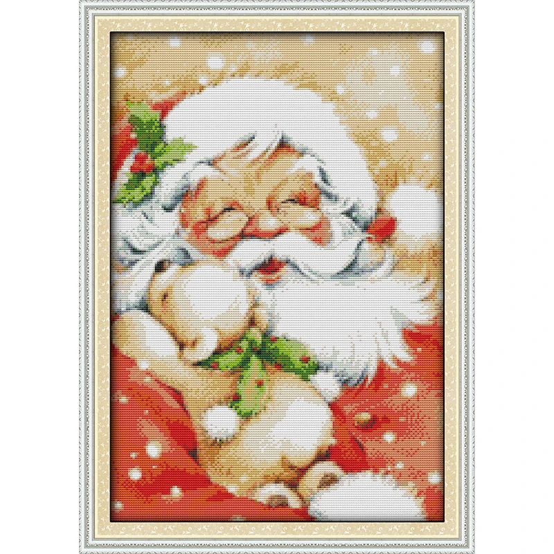 Everlasting Love Santa Claus (2) Ecological Cotton Chinese Cross Stitch Kits Counted Stamped 14CT 11CT New Year Sales Promotion
Everlasting Love Santa Claus (2) Ecological Cotton Chinese Cross Stitch Kits Counted Stamped 14CT 11CT New Year Sales Promotion