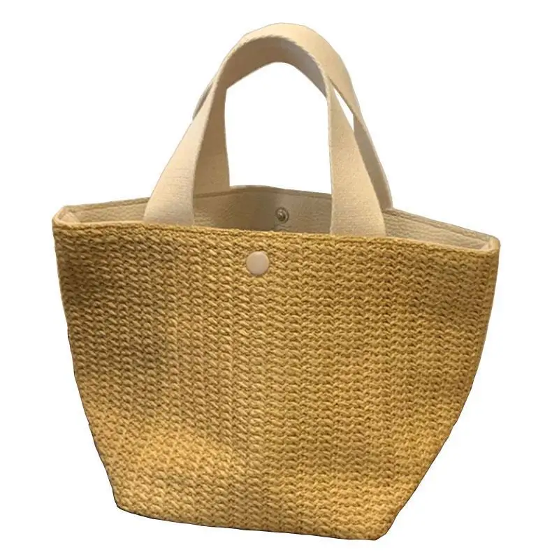 Hand-held straw bag women 2020 new beach vacation summer idyllic wild woven bag
Hand-held straw bag women 2020 new beach vacation summer idyllic wild woven bag