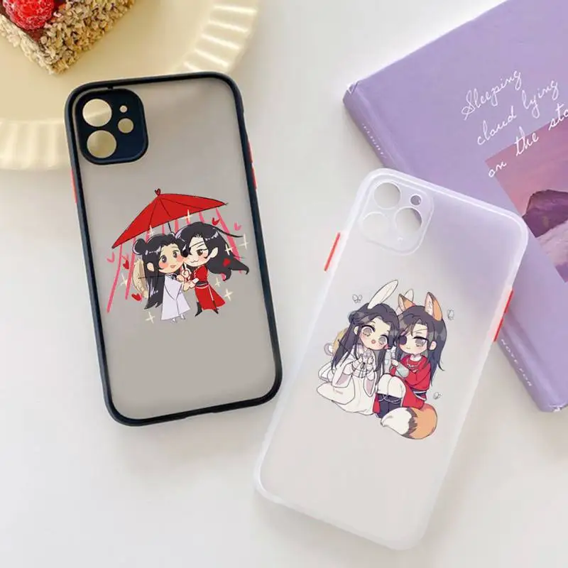 Heaven official's blessing Phone Case matte transparent For iphone 7 8 11 12 13 plus mini x xs xr pro max cover
Heaven official's blessing Phone Case matte transparent For iphone 7 8 11 12 13 plus mini x xs xr pro max cover