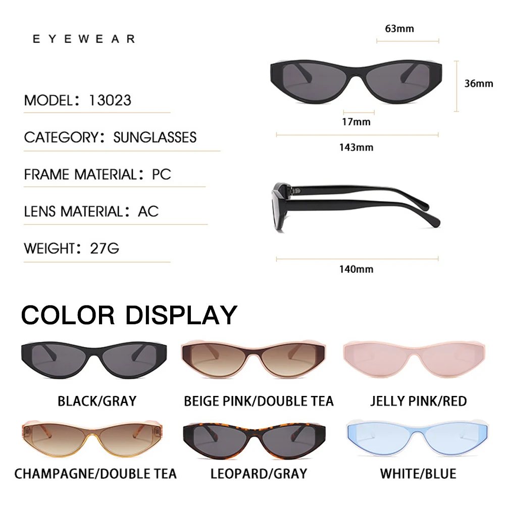 Vintage Sexy Cat Eye Sunglasses Women Brand Designer Triangle Sun Glasses Female Small Frame Shades for Ladies Eyewear UV400
Vintage Sexy Cat Eye Sunglasses Women Brand Designer Triangle Sun Glasses Female Small Frame Shades for Ladies Eyewear UV400