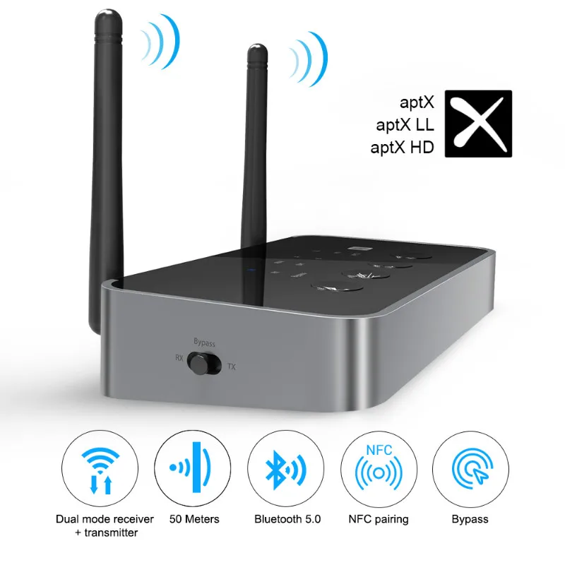 EKSA Bluetooth 5 0 приемник передатчика APTX HD беспроводной аудио адаптер оптический Toslink/3