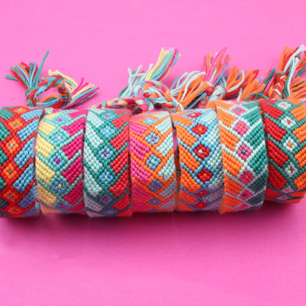 Adjustable Bracelets Woven Bracelet Popular Colorful Bracelet Lucky Bracelet Jewelry Bohemian Bracelet Charm Bracelet for Women
Adjustable Bracelets Woven Bracelet Popular Colorful Bracelet Lucky Bracelet Jewelry Bohemian Bracelet Charm Bracelet for Women