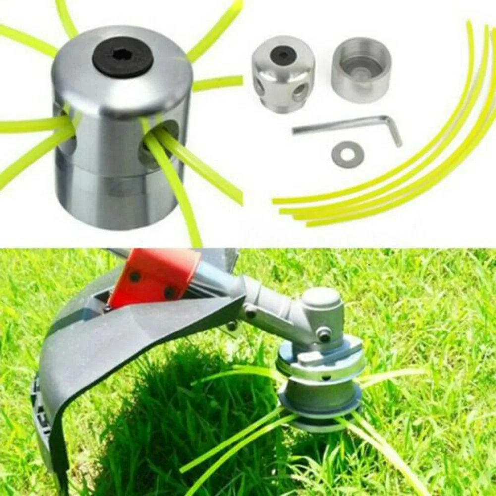 Universal Trimmer Head Grass Cutting Line Strimmer For Brushcutter Lawn Mower Garden Tool Accessories Bright Aluminum Grass Head
Universal Trimmer Head Grass Cutting Line Strimmer For Brushcutter Lawn Mower Garden Tool Accessories Bright Aluminum Grass Head