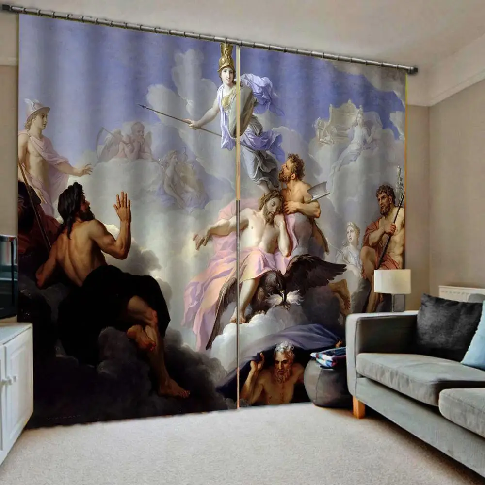 Europe curtains angel Luxury Blackout 3D Window Curtains For Living Room Bedroom
Europe curtains angel Luxury Blackout 3D Window Curtains For Living Room Bedroom
