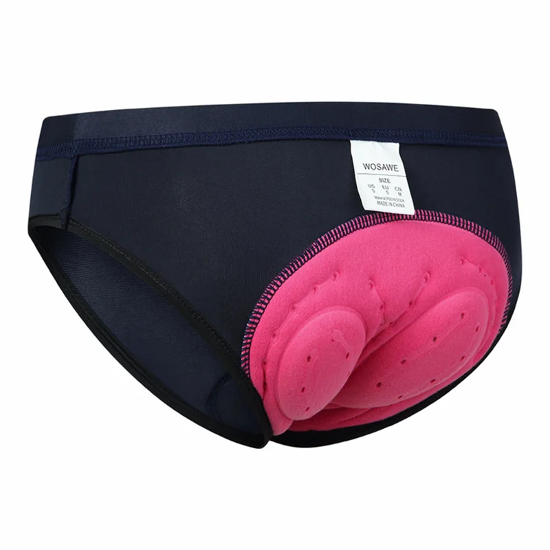 WOSAWE Sports Cycling Underwear for Woman Moisture Wicking Breathable Built-In Silicone Cushion Ladies Cycling Underwear
WOSAWE Sports Cycling Underwear for Woman Moisture Wicking Breathable Built-In Silicone Cushion Ladies Cycling Underwear
