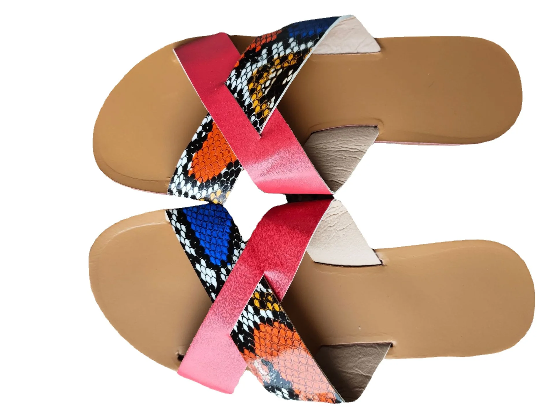 Summer Shoes 2021 Women Sandals 36-42 Fashion Cross Strap Beach Shoes Woman Slides Open Toe Comfort Flat Female Outdoor Slippes
Summer Shoes 2021 Women Sandals 36-42 Fashion Cross Strap Beach Shoes Woman Slides Open Toe Comfort Flat Female Outdoor Slippes