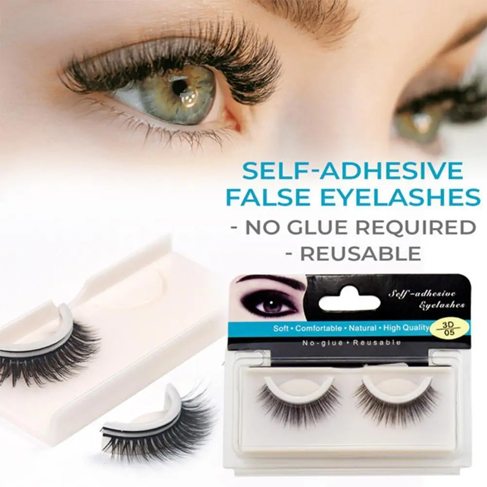 Self-Adhesive False Eyelashes Reusable Natural 3D Lashes Curly Stick On Eye Lashes Glueless Lash Extensions Makeup Eyelashes
Self-Adhesive False Eyelashes Reusable Natural 3D Lashes Curly Stick On Eye Lashes Glueless Lash Extensions Makeup Eyelashes
