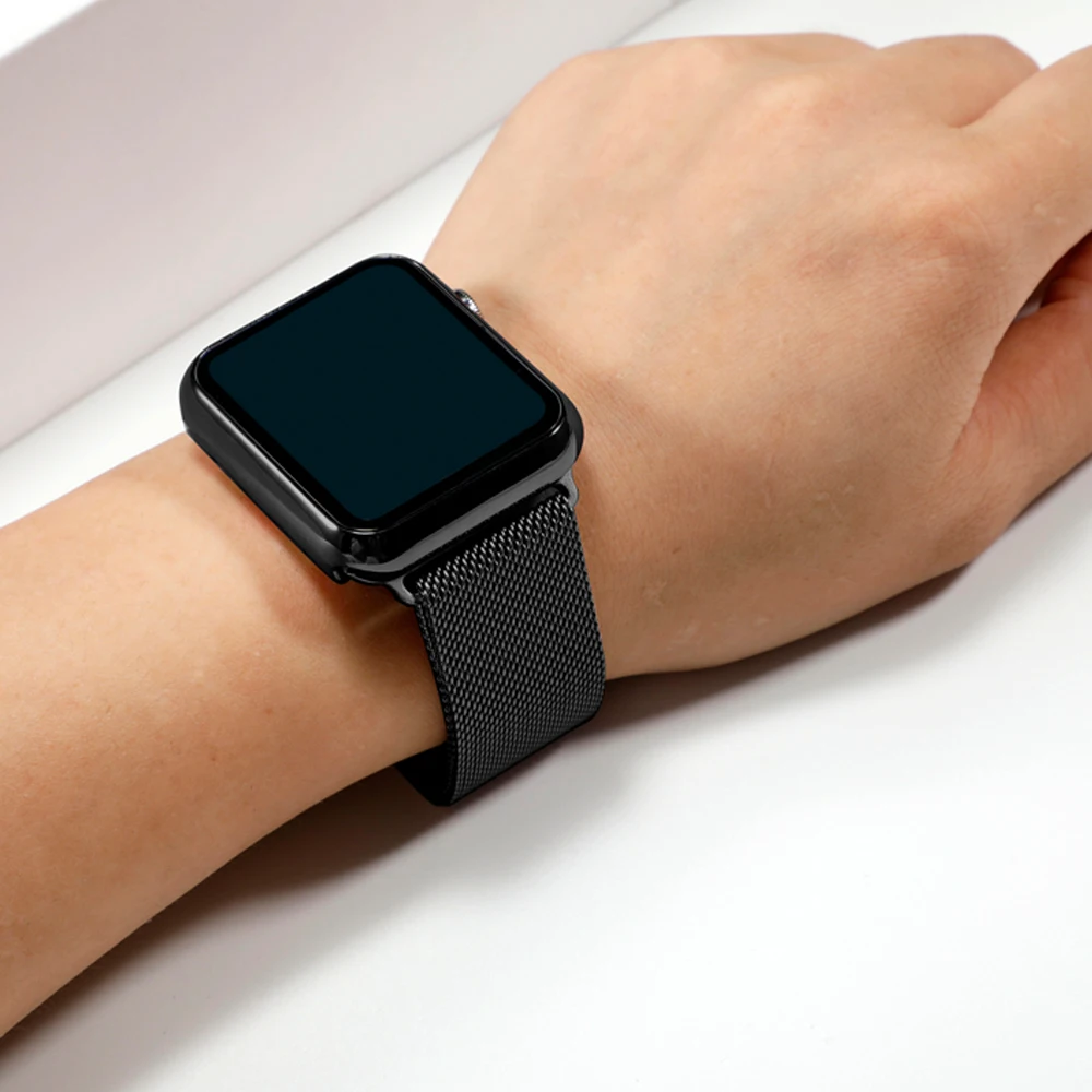 Glass+Case+strap For Apple watch band 44mm 40mm 38mm 42mm Accessories rainbow Magnetic loop bracelet iwatch 3 4 5 se 6
Glass+Case+strap For Apple watch band 44mm 40mm 38mm 42mm Accessories rainbow Magnetic loop bracelet iwatch 3 4 5 se 6