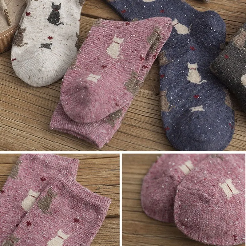 Autumn and Winter New Style Japanese Cute Socks Korean Cat Harajuku Socks Women Woool Kawaii Thicken Cute Socks
Autumn and Winter New Style Japanese Cute Socks Korean Cat Harajuku Socks Women Woool Kawaii Thicken Cute Socks