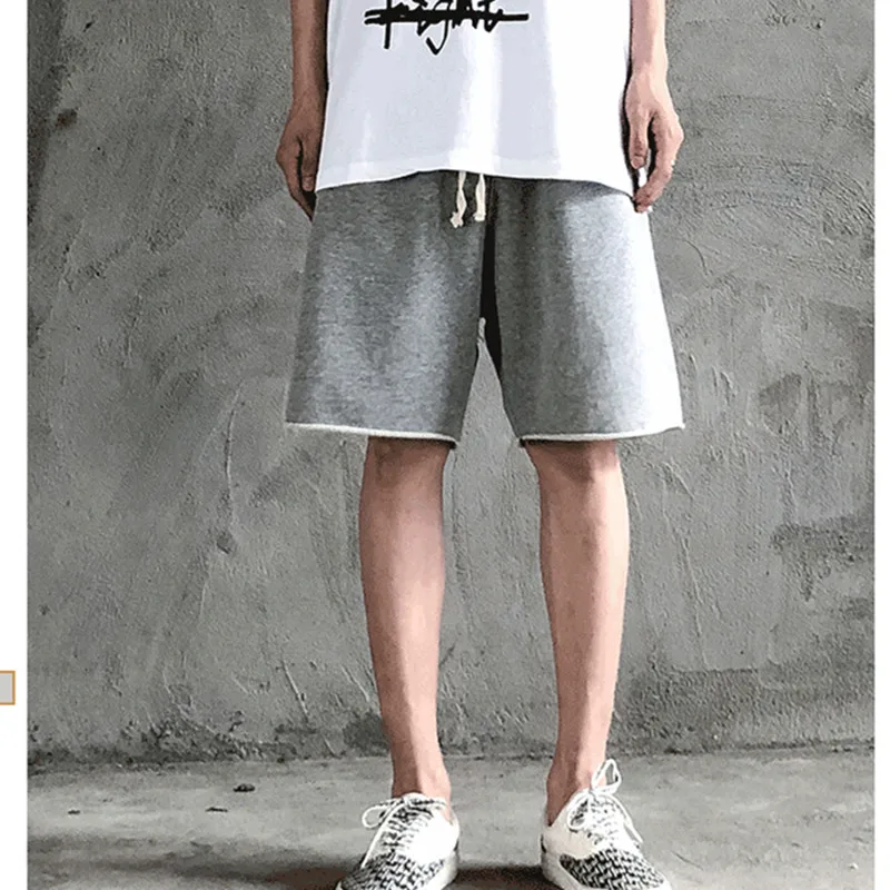 Knee Length Solid Sport Tassel Casual Shorts MenStreetwear Hip Hop Loose Men Shorts Loose 2021 Summer
Knee Length Solid Sport Tassel Casual Shorts MenStreetwear Hip Hop Loose Men Shorts Loose 2021 Summer
