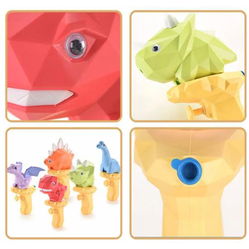 Kids 3D Dinosaur Water Gun Outdoor Beach Swimming Pool Shower Bath Garden Summer Spray Game Toys Water Gun Toy For Children Gift
Kids 3D Dinosaur Water Gun Outdoor Beach Swimming Pool Shower Bath Garden Summer Spray Game Toys Water Gun Toy For Children Gift