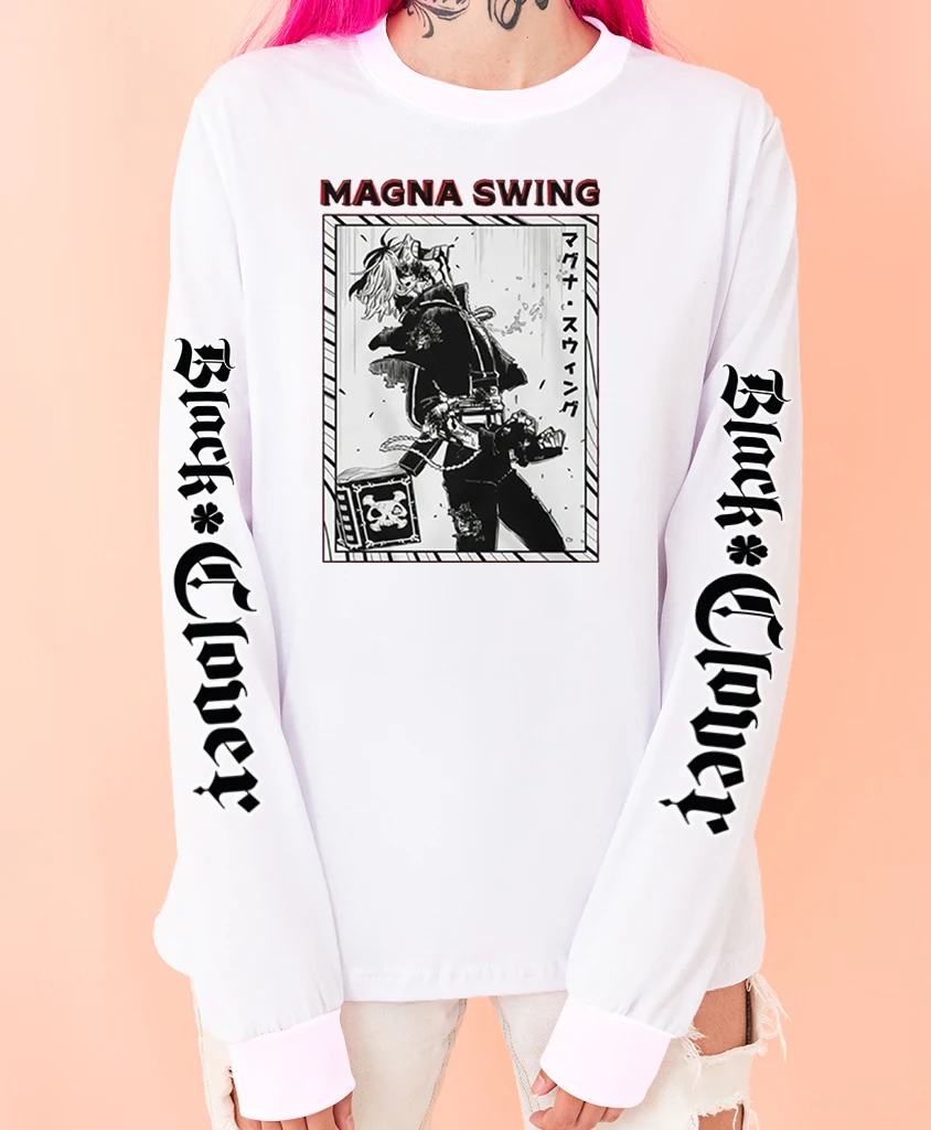 Black Clover Hoodies MAGNA SWING Graphic Sweatshirts Harajuku Clothes Oversized Hoodie Casual Long Sleeve Pullovers Anime Hoodie
Black Clover Hoodies MAGNA SWING Graphic Sweatshirts Harajuku Clothes Oversized Hoodie Casual Long Sleeve Pullovers Anime Hoodie