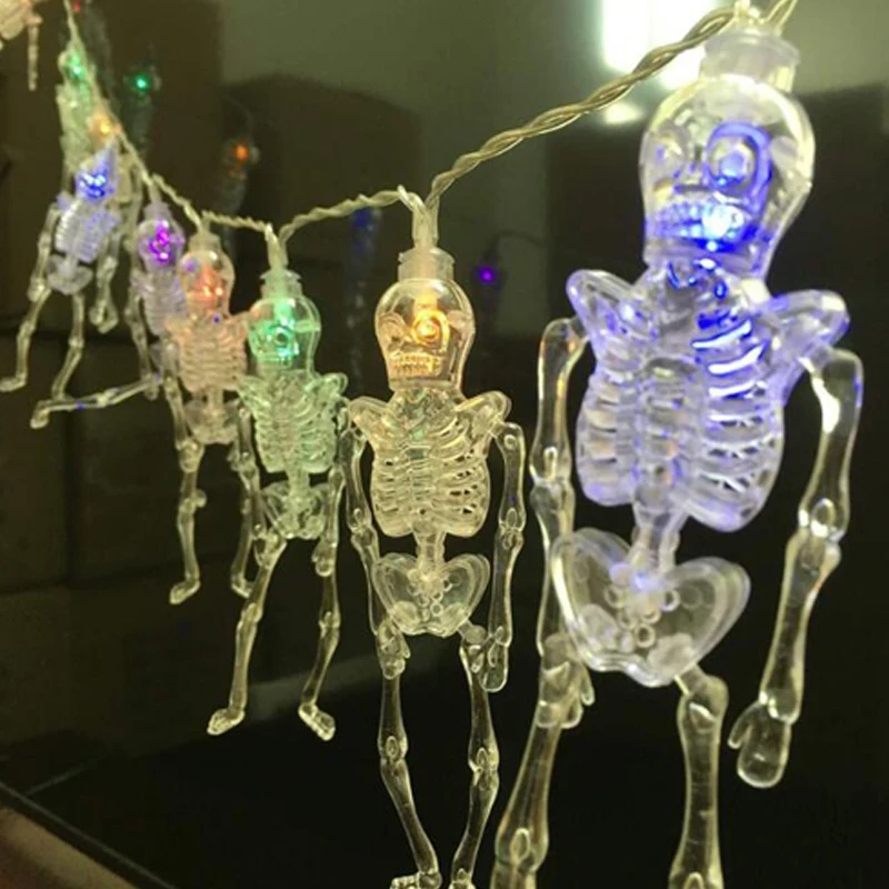 Halloween Led String Light Skull Decorative Lights Fairy LED Outdoor Indoor Decoration Outdoor Solar String Lights
Halloween Led String Light Skull Decorative Lights Fairy LED Outdoor Indoor Decoration Outdoor Solar String Lights