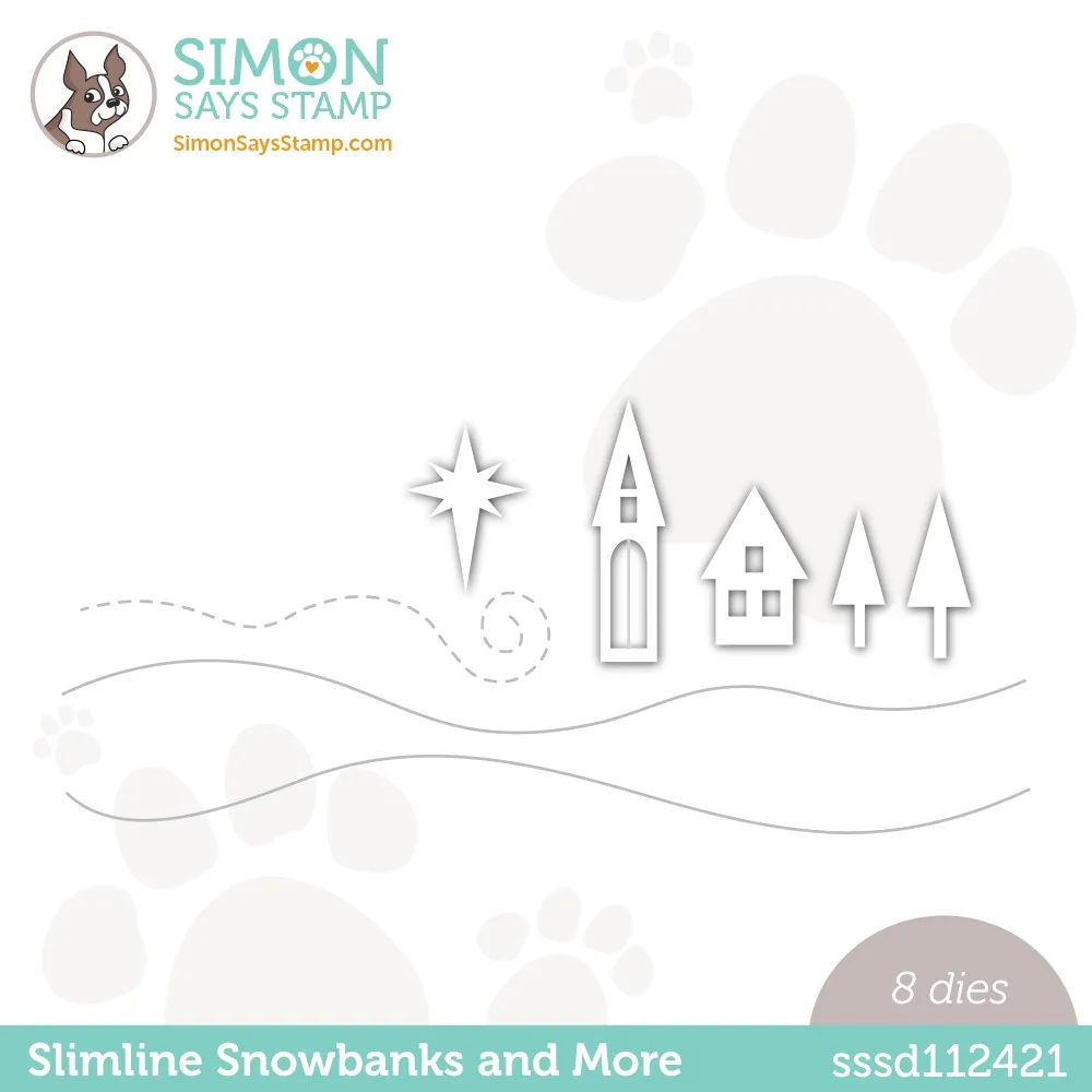 Slimline Snowbanks Metal Cutting Dies Scrapbook Diary Decoration Stencil Embossing Template DIY Greeting Card Handmade 2021
Slimline Snowbanks Metal Cutting Dies Scrapbook Diary Decoration Stencil Embossing Template DIY Greeting Card Handmade 2021