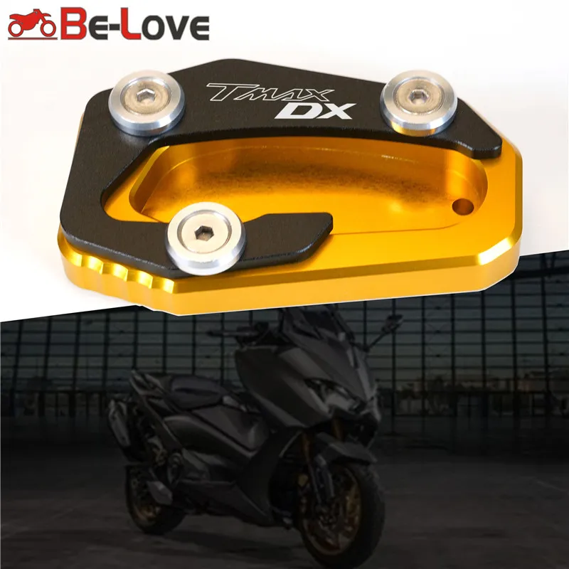 LOGO TMAX DX For Yamaha TMAX 530 DX TMAX530 2017 2018 2019 Motorcycle Side Stand Foot Enlargement kick stand extension Plate
LOGO TMAX DX For Yamaha TMAX 530 DX TMAX530 2017 2018 2019 Motorcycle Side Stand Foot Enlargement kick stand extension Plate