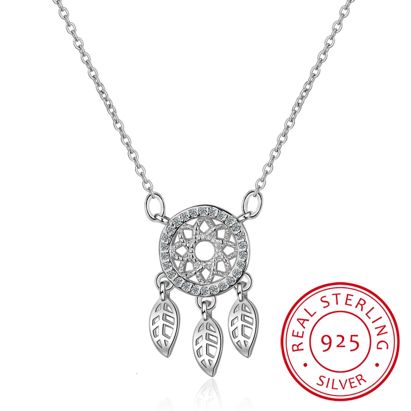 925 Silver Dream Catcher Feather Necklaces Pendants Inlaid Charming Rhinestones Fashion Dreamcatcher For Women Gift New
925 Silver Dream Catcher Feather Necklaces Pendants Inlaid Charming Rhinestones Fashion Dreamcatcher For Women Gift New