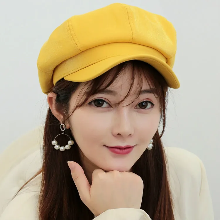 2020 New wool Women Beret Autumn Winter Octagonal Cap Hats Stylish Artist Painter Newsboy Caps Black Grey Beret Hats
2020 New wool Women Beret Autumn Winter Octagonal Cap Hats Stylish Artist Painter Newsboy Caps Black Grey Beret Hats