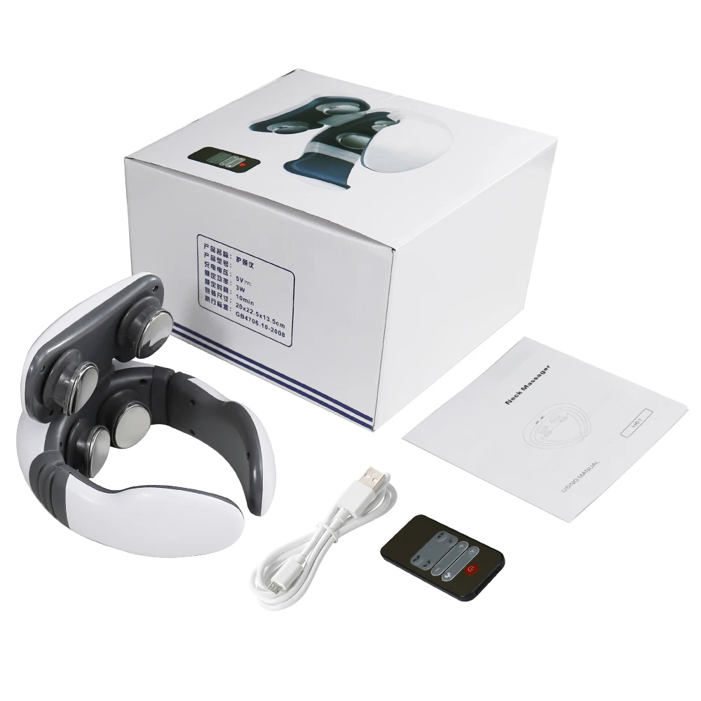 6 Modes Electric Neck Massager Neck Pulse Back Power Control Far Infrared Heating Pain Relief Tool Health Care Neck Relaxation M
6 Modes Electric Neck Massager Neck Pulse Back Power Control Far Infrared Heating Pain Relief Tool Health Care Neck Relaxation M