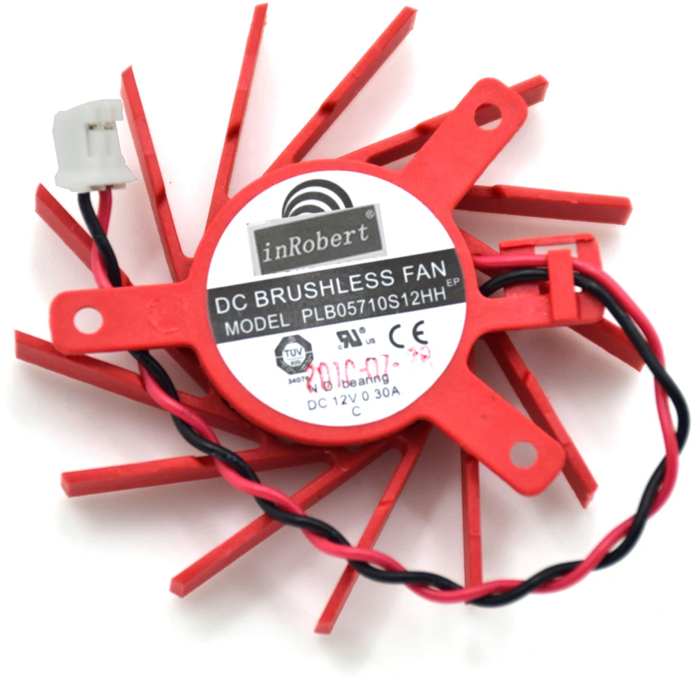 Вентилятор охлаждения для графических карт ATI AMD HD5550, HD5570, HD5670, V4800, firepro, v4900
Вентилятор охлаждения для графических карт ATI AMD HD5550, HD5570, HD5670, V4800, firepro, v4900