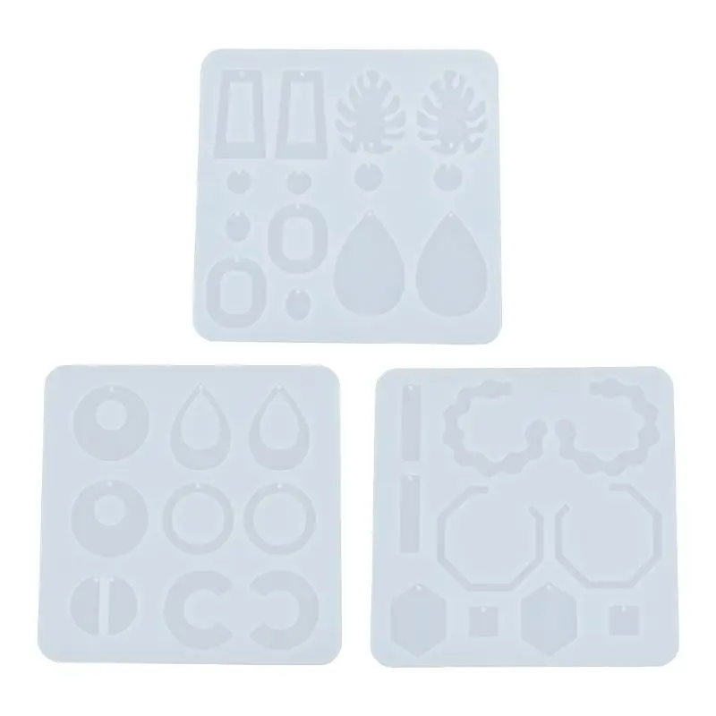 Resin Jewelry Silicone Molds Crystal Epoxy Resin Mold Earring Pendant Casting Silicone Mould DIY Crafts Jewelry Making Tools
Resin Jewelry Silicone Molds Crystal Epoxy Resin Mold Earring Pendant Casting Silicone Mould DIY Crafts Jewelry Making Tools