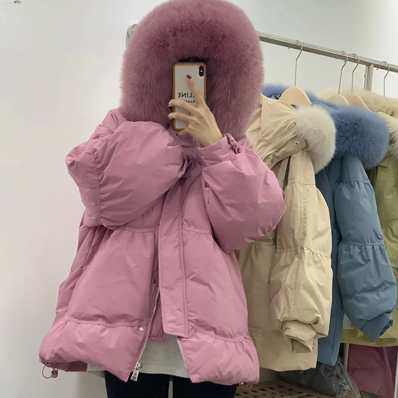Женский пуховик с капюшоном Ailegogo, толстый теплый пуховик на 90% белом утином пуху с большими карманами, зимняя верхняя одежда
Женский пуховик с капюшоном Ailegogo, толстый теплый пуховик на 90% белом утином пуху с большими карманами, зимняя верхняя одежда