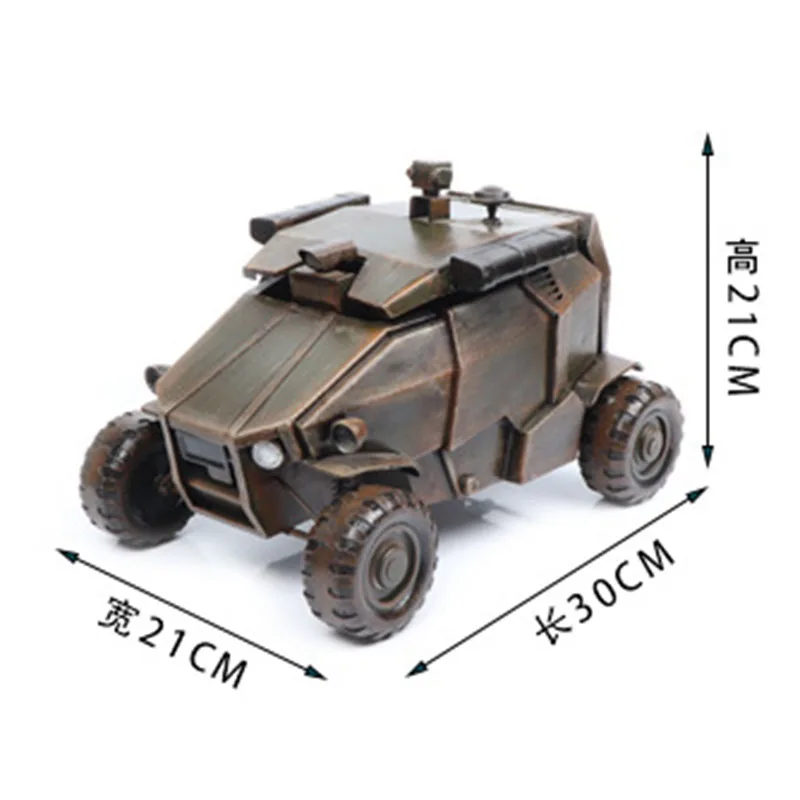 Simulation Heavy Armored Fighting Vehicle Diecast Iron Handicrafts Retro Nostalgia Bar Office Desktop Decoration Sculpture
Simulation Heavy Armored Fighting Vehicle Diecast Iron Handicrafts Retro Nostalgia Bar Office Desktop Decoration Sculpture