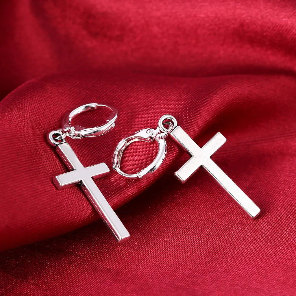 Fashion Cross Pendant Cartilage Drop Dangle Earrings Punk Jewelry For Cool Women Girl Friendship Gifts
Fashion Cross Pendant Cartilage Drop Dangle Earrings Punk Jewelry For Cool Women Girl Friendship Gifts