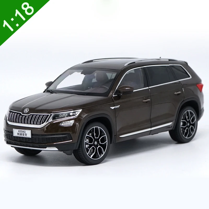 1:18 Skoda KODIAQ сплав модель автомобиля статические металлические транспортные