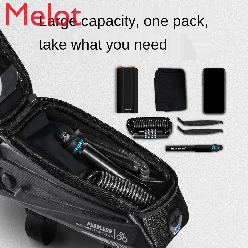 Bicycle Tube Bag Front Beam Bag Mobile Phone Bag Waterproof Saddle Bag Cycling Fixture Mountain Bike Pannier Bag
Bicycle Tube Bag Front Beam Bag Mobile Phone Bag Waterproof Saddle Bag Cycling Fixture Mountain Bike Pannier Bag
