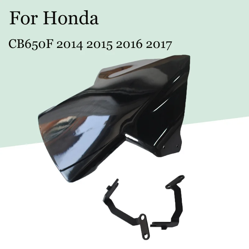 For Honda CB650F 2014 2015 2016 2017 Motorcycle windshield deflector High quality ABS plastic with deflectors Bracket
For Honda CB650F 2014 2015 2016 2017 Motorcycle windshield deflector High quality ABS plastic with deflectors Bracket