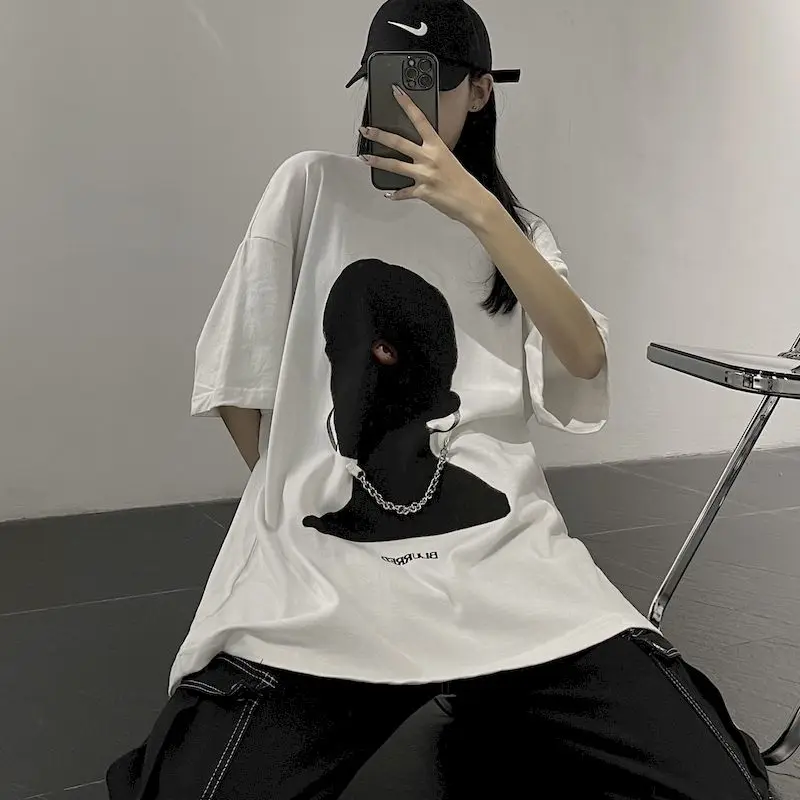 Oversized t-shirt women t shirt for men Hip Hop graphic Harajuku Tshirt Summer Short Sleeve Loose Tops Tees alternative clothing
Oversized t-shirt women t shirt for men Hip Hop graphic Harajuku Tshirt Summer Short Sleeve Loose Tops Tees alternative clothing