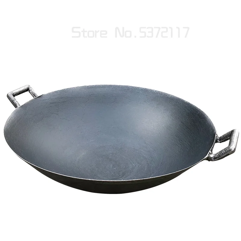Picnic Camping Wok 27- 40cm Original Iron Cooking Utensil Steel Wok Deep frypan Cokware Kitchen Pot
Picnic Camping Wok 27- 40cm Original Iron Cooking Utensil Steel Wok Deep frypan Cokware Kitchen Pot