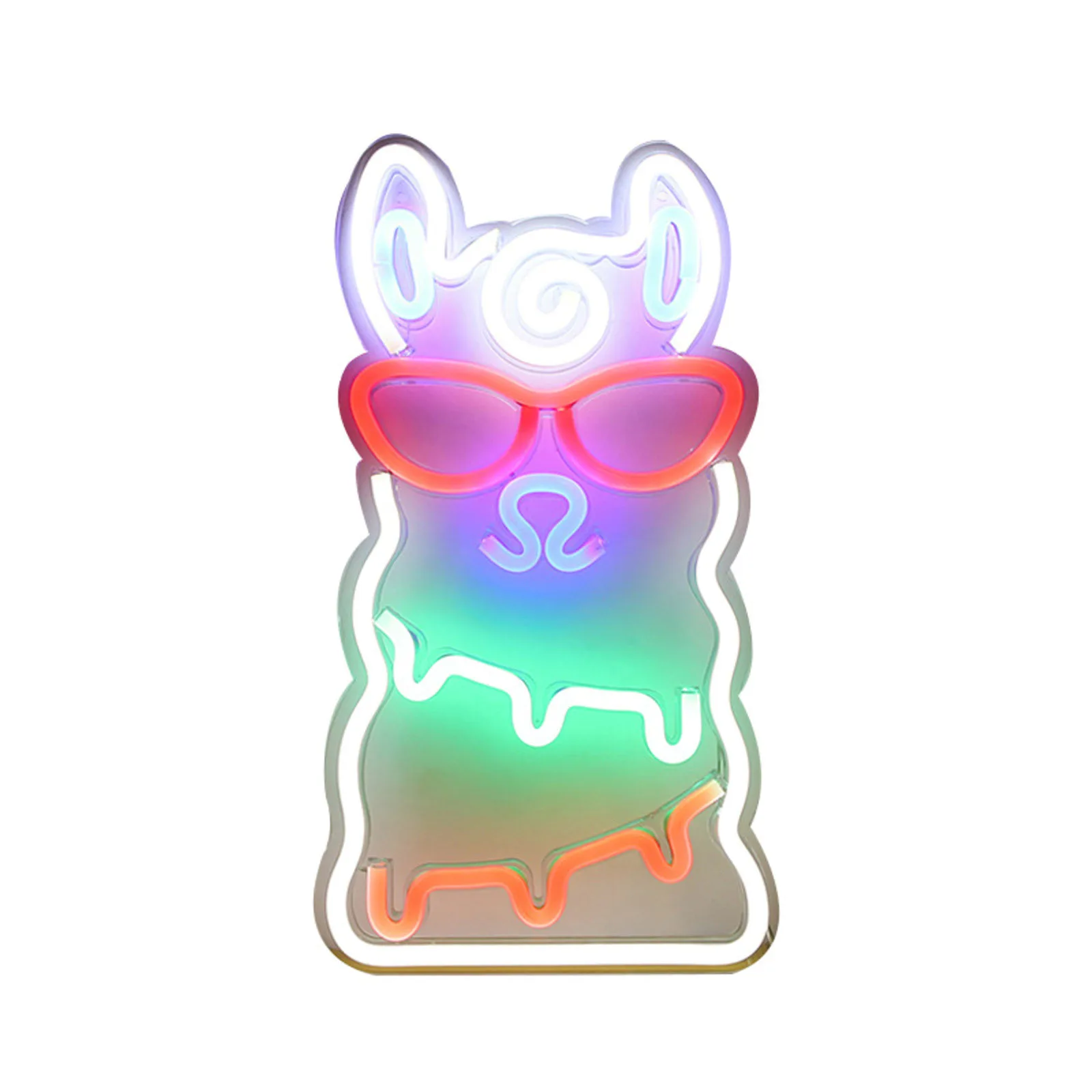 Светодиодный неоновый светильник Alpaca, неоновый светильник с питанием от USB, декоративный ночной Светильник для дома, спальни, офиса, вечерин...
Светодиодный неоновый светильник Alpaca, неоновый светильник с питанием от USB, декоративный ночной Светильник для дома, спальни, офиса, вечерин...