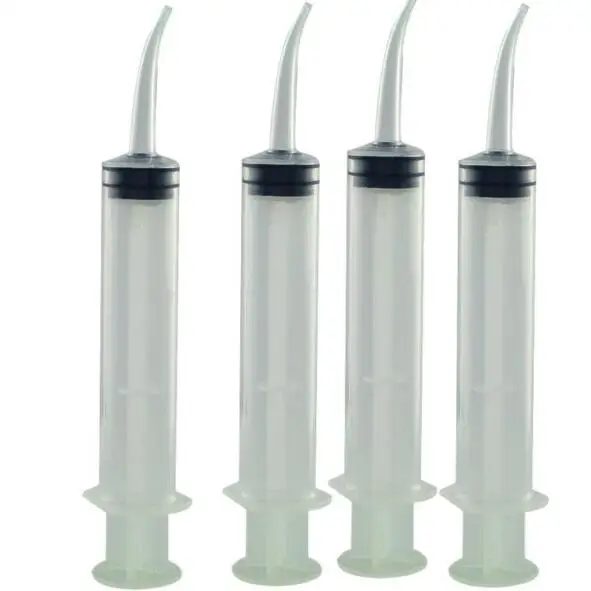 2017 New 4pcs Disposable Dental Irrigation Syringe With Curved Tip 12CC Impression Materials
2017 New 4pcs Disposable Dental Irrigation Syringe With Curved Tip 12CC Impression Materials