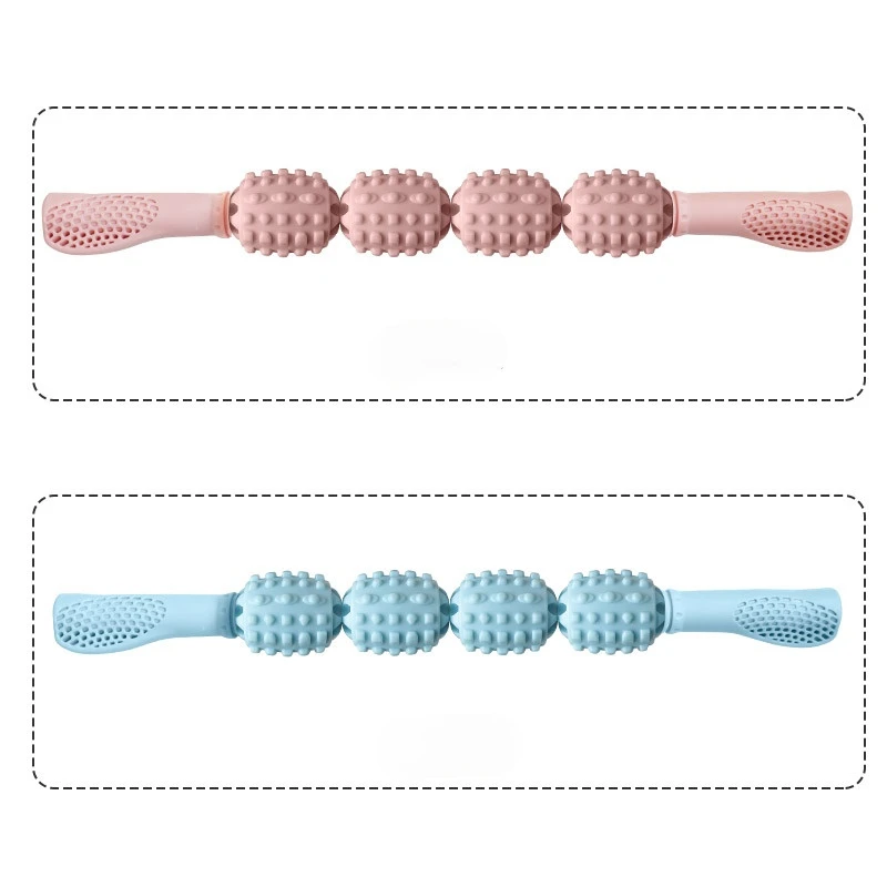 Yoga Exercise Massage Roller Stick Trigger Point 4 Wheel Body Massage Anti Cellulite Slimming Muscle Roller Relieve Stress Relax
Yoga Exercise Massage Roller Stick Trigger Point 4 Wheel Body Massage Anti Cellulite Slimming Muscle Roller Relieve Stress Relax
