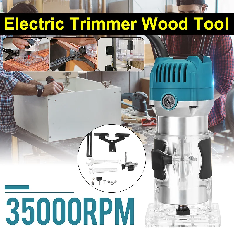 3000W Electric Hand Trimmer 6.35mm 220V EU Plug Wood Laminate Palms Router Joiners Router for Woodworking Power Tools Kit
3000W Electric Hand Trimmer 6.35mm 220V EU Plug Wood Laminate Palms Router Joiners Router for Woodworking Power Tools Kit