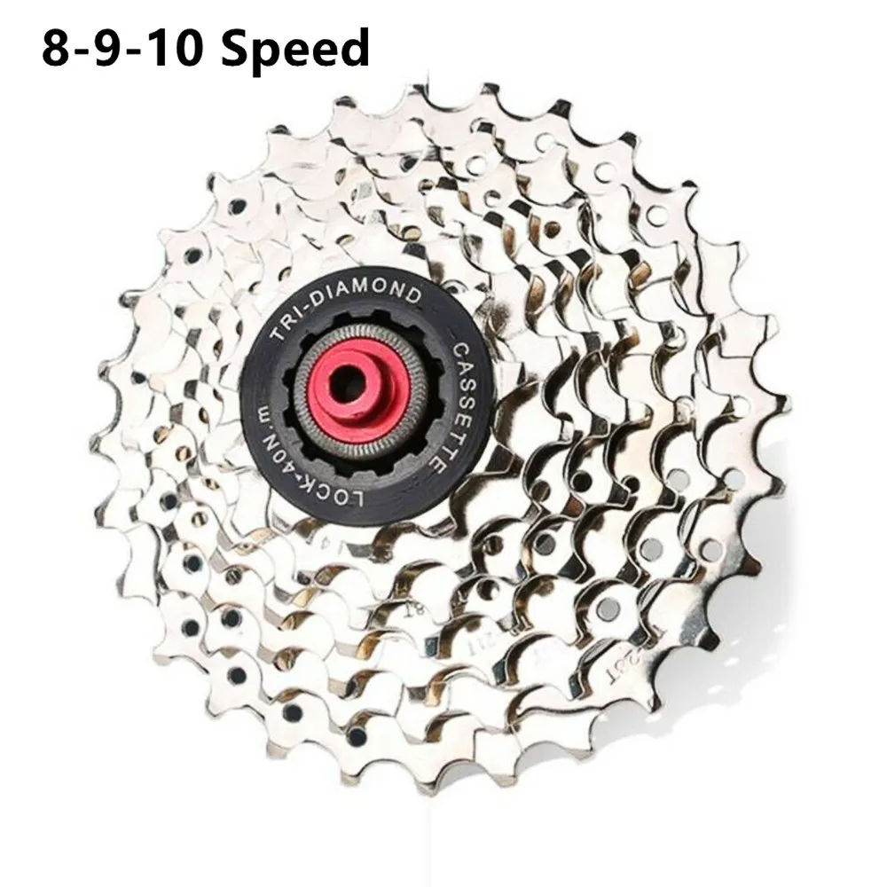 8 9 10-Speed Freewheel Cassette 12-32T 11-36T MTB Road Bike Cassette Sprocket Alloy Steel Anti-rust Cycling Flywheel Accessories
8 9 10-Speed Freewheel Cassette 12-32T 11-36T MTB Road Bike Cassette Sprocket Alloy Steel Anti-rust Cycling Flywheel Accessories