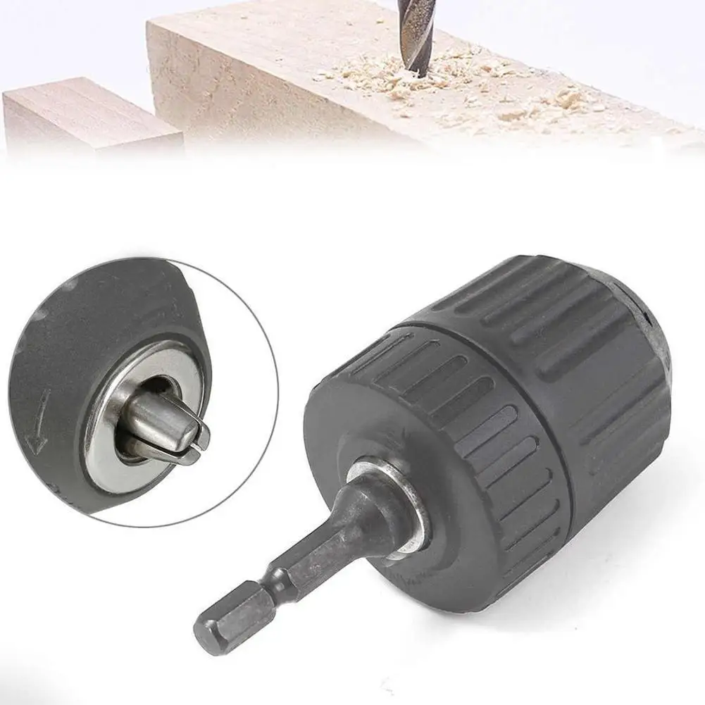 

1 Pcs Drill Chuck(included Hex Shank) Suitable For Power 1050w Drill Impact More M0Y6
