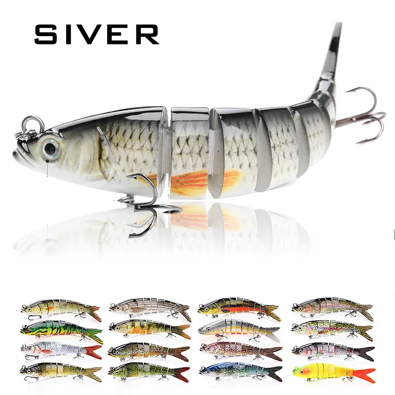 VTAVTA 10/14cm Sinking Wobblers Fishing Lures Jointed Crankbait Swimbait 8 Segment Hard Artificial Bait For Fishing Tackle Lure
VTAVTA 10/14cm Sinking Wobblers Fishing Lures Jointed Crankbait Swimbait 8 Segment Hard Artificial Bait For Fishing Tackle Lure